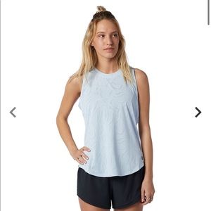 New Balance Q Speed Tank Top in White